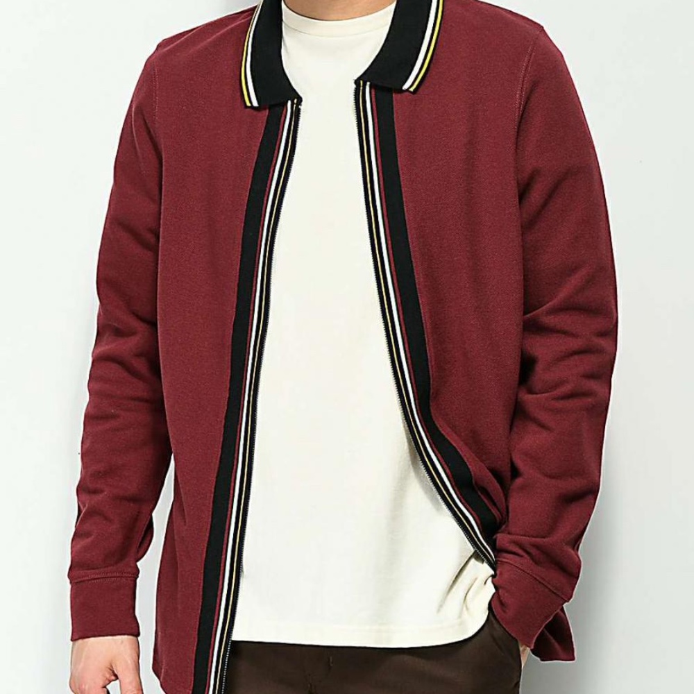 Empyre Zip-Up Collared Shirt